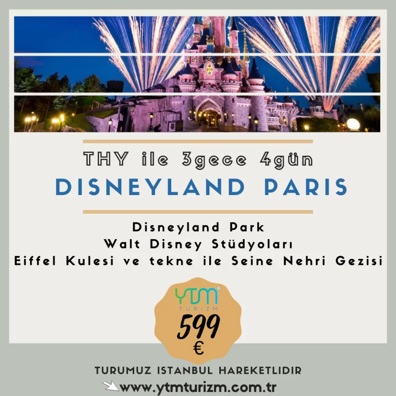 DİSNEYLAND-PARİS TURU